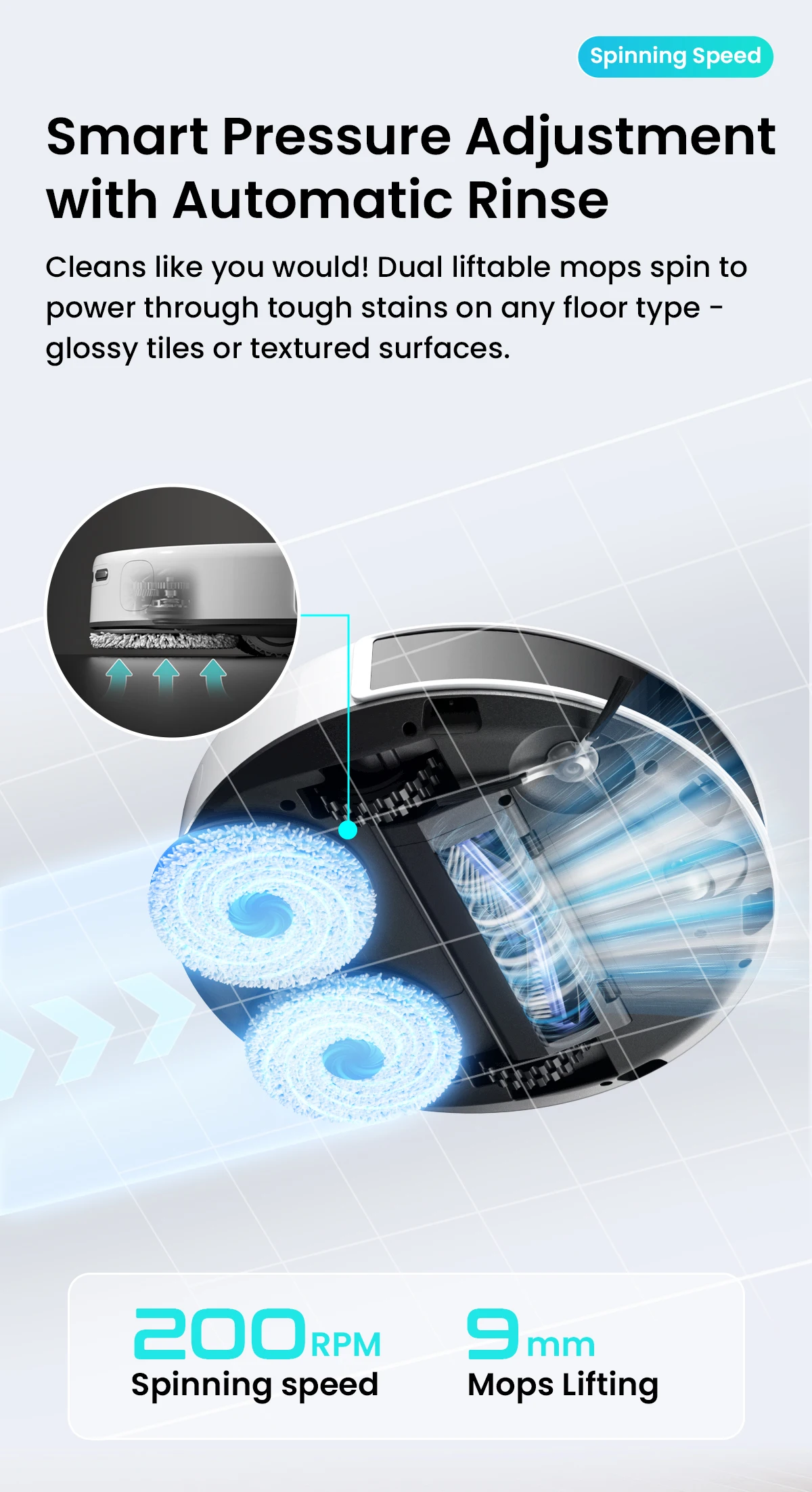 LEFANT M3 M3L Robot Vacuum Cleaner with Mapping, 12000Pa Suction, Emptying Station, Automatic Washing and Drying, DTOF Laser