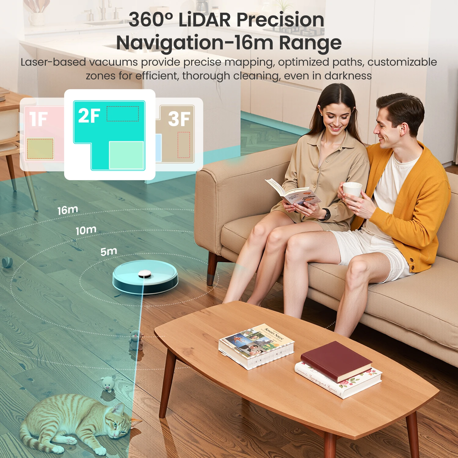 LEFANT M3 M3L Robot Vacuum Cleaner with Mapping, 12000Pa Suction, Emptying Station, Automatic Washing and Drying, DTOF Laser LEFANT M3 M3L Robot Vacuum Cleaner with Mapping, 12000Pa Suction, Emptying Station, Automatic Washing and Drying, DTOF Laser